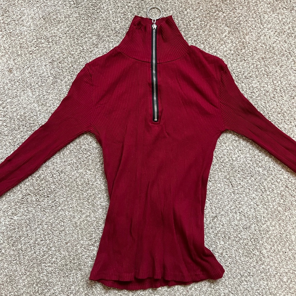 Half-zip Sweater